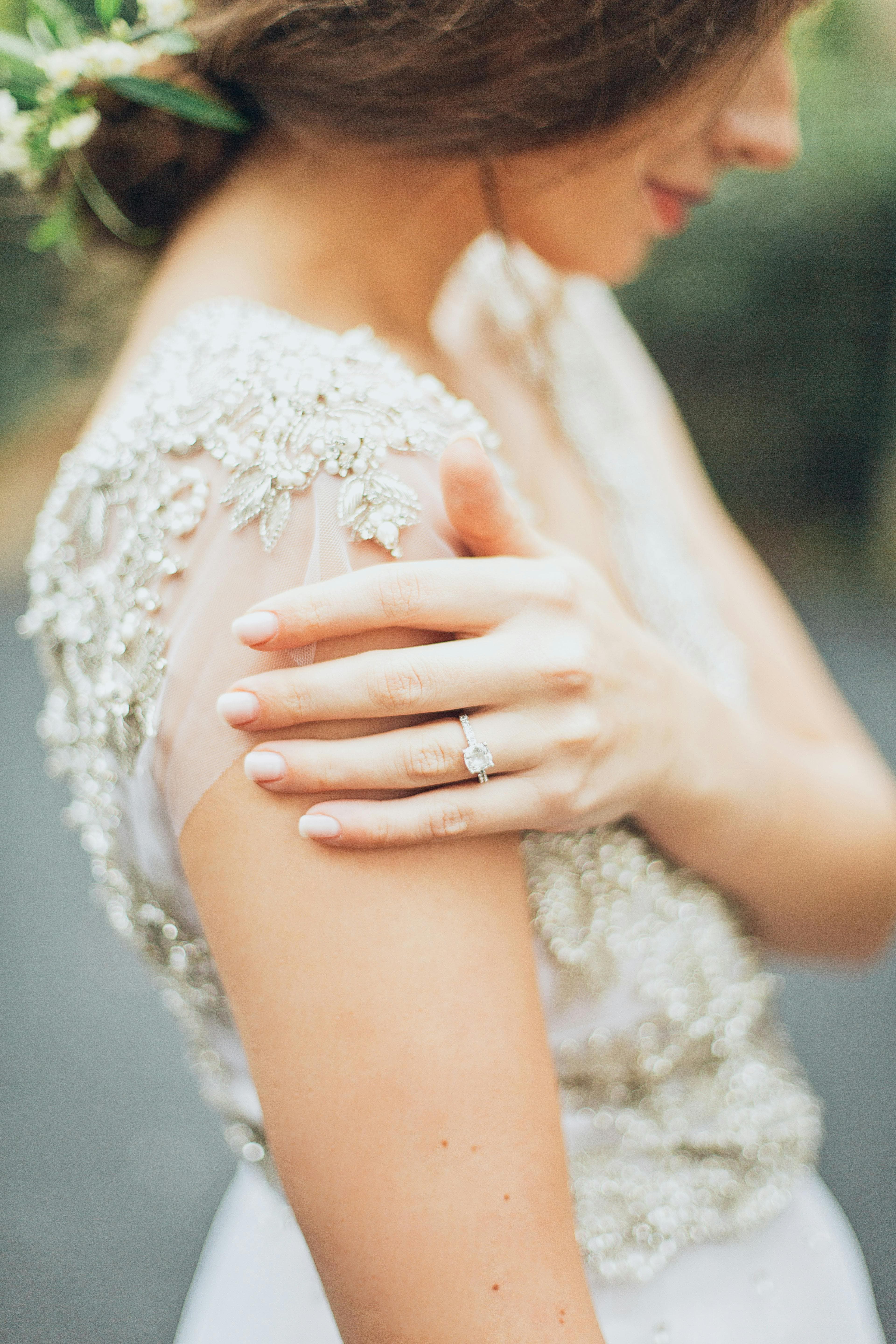 Elegant bridal background